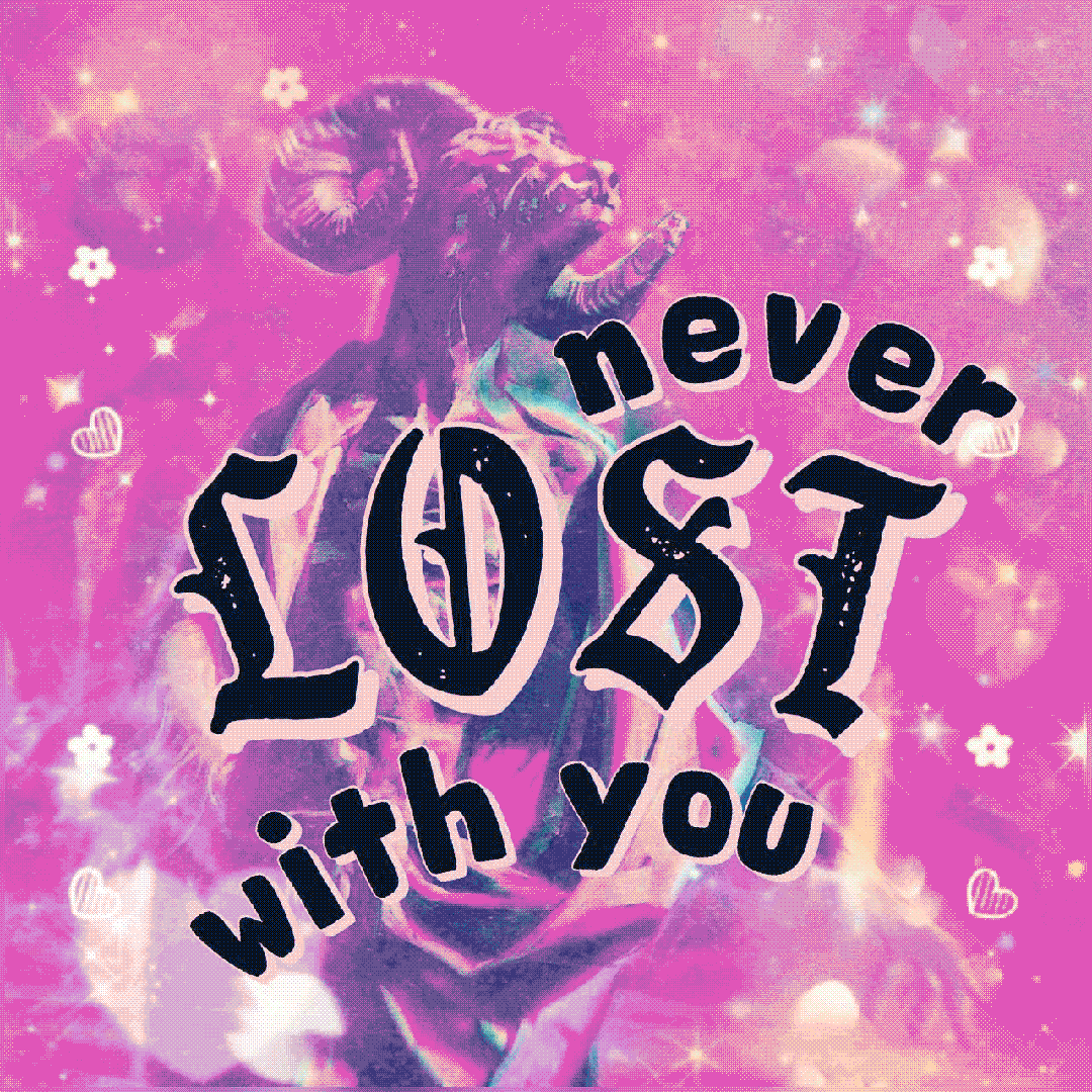 never lost with you