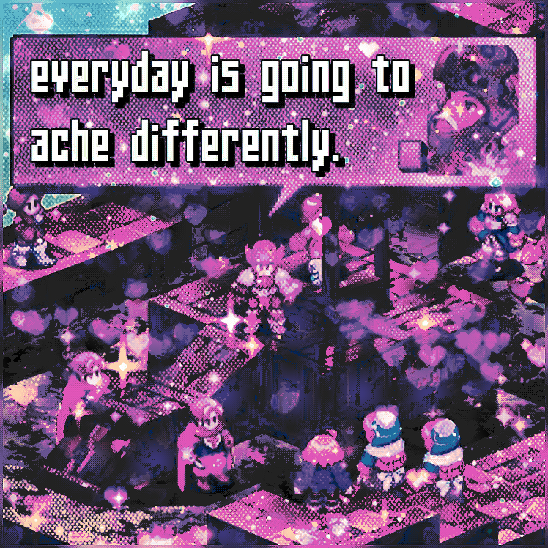 everyday is going to ache differently.