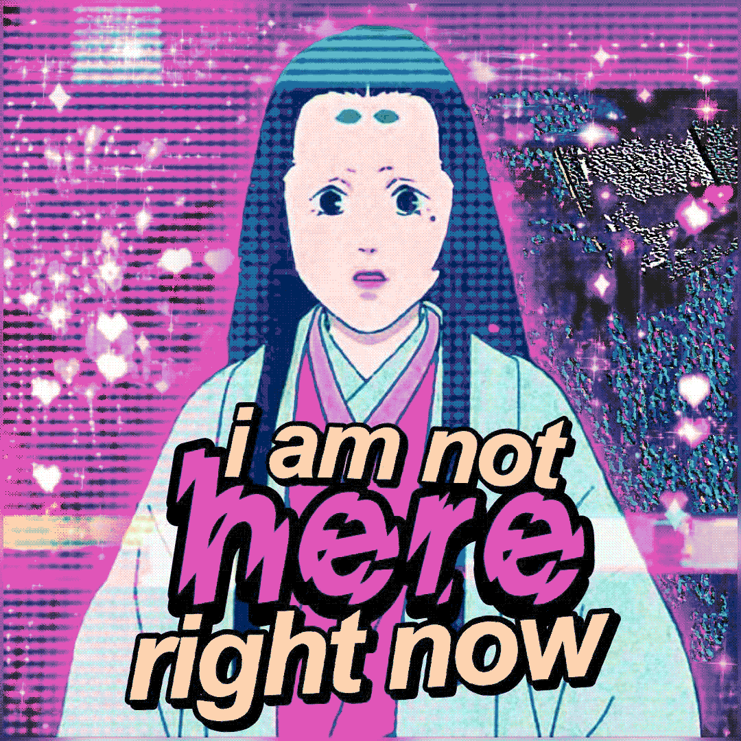 i am not here right now