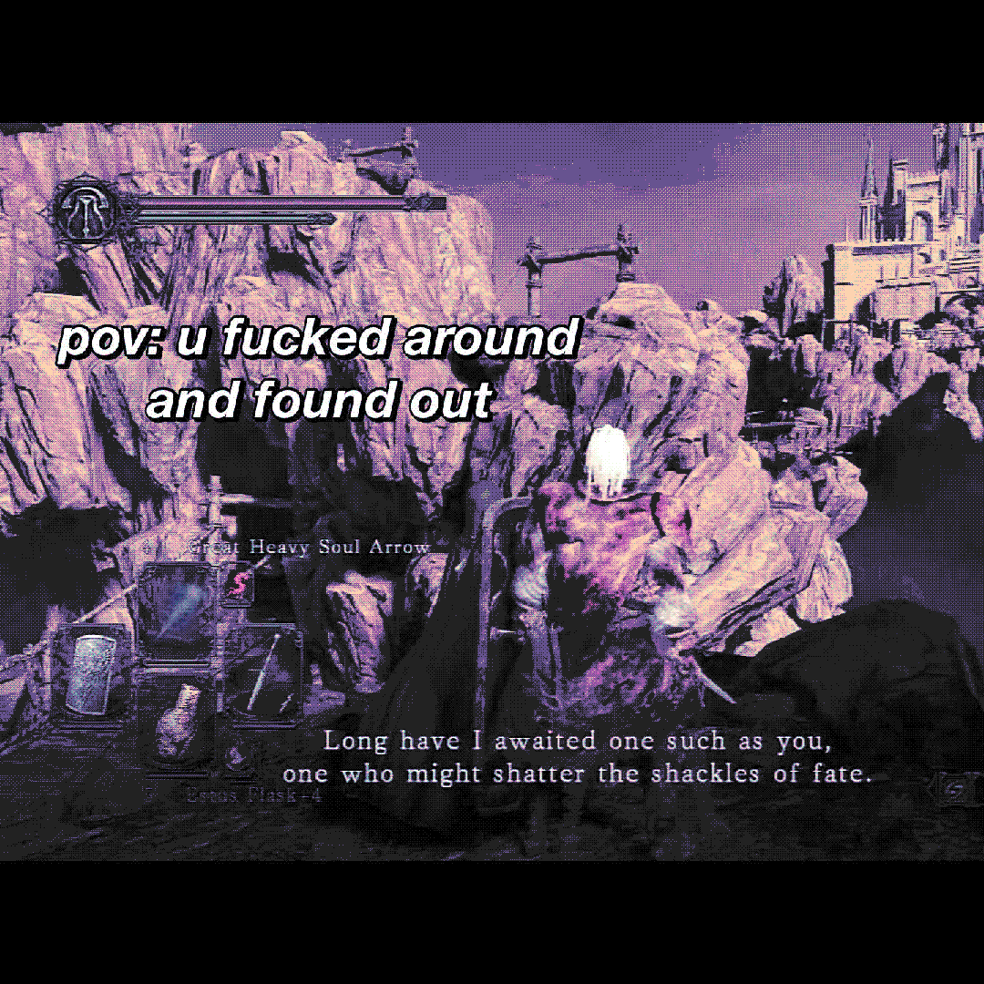 pov: u fucked around and found out