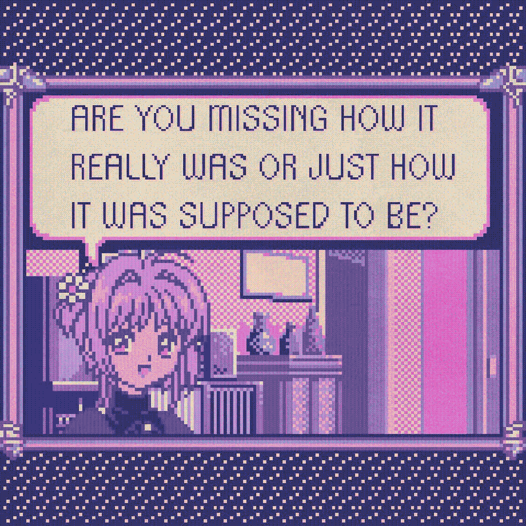 are you missing how it really was or just how it was supposed to be?