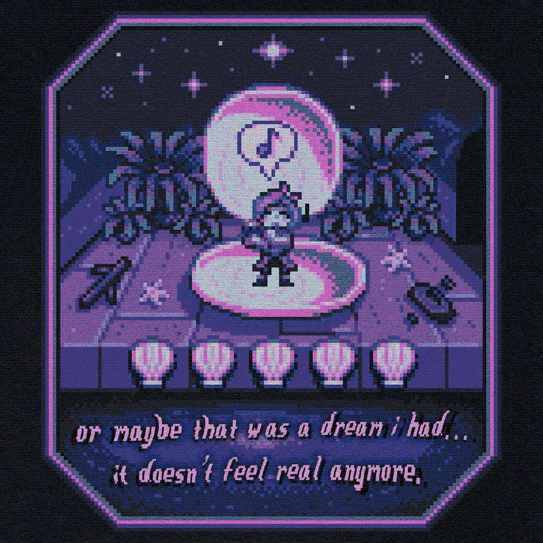 or maybe that was a dream i had… it doesn’t feel real anymore.