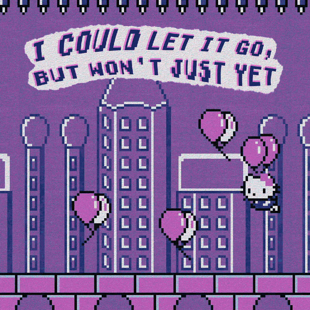 i could let it go, but won’t just yet