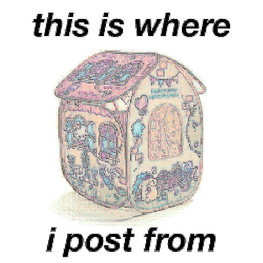 this is where i post from