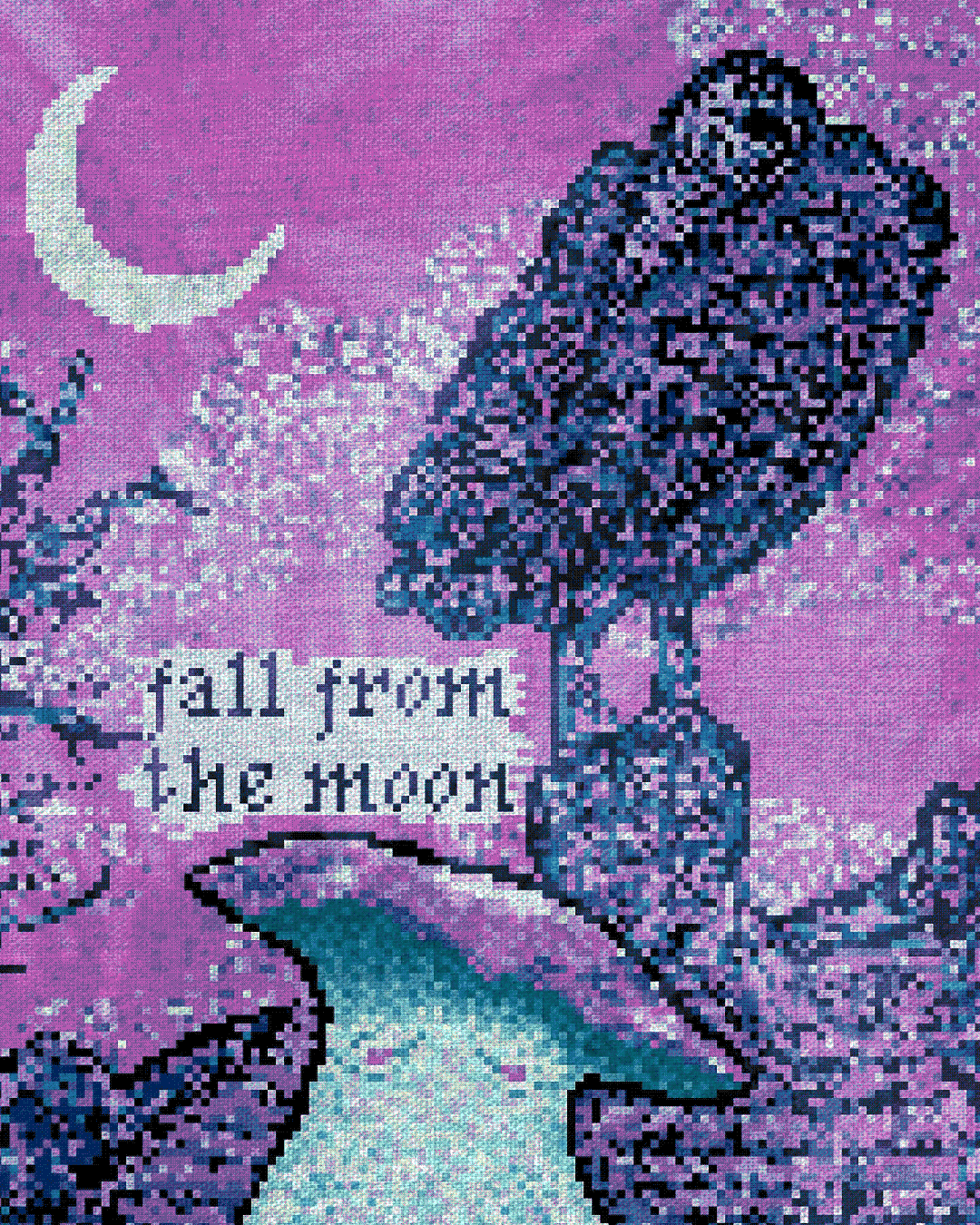 fall from the moon